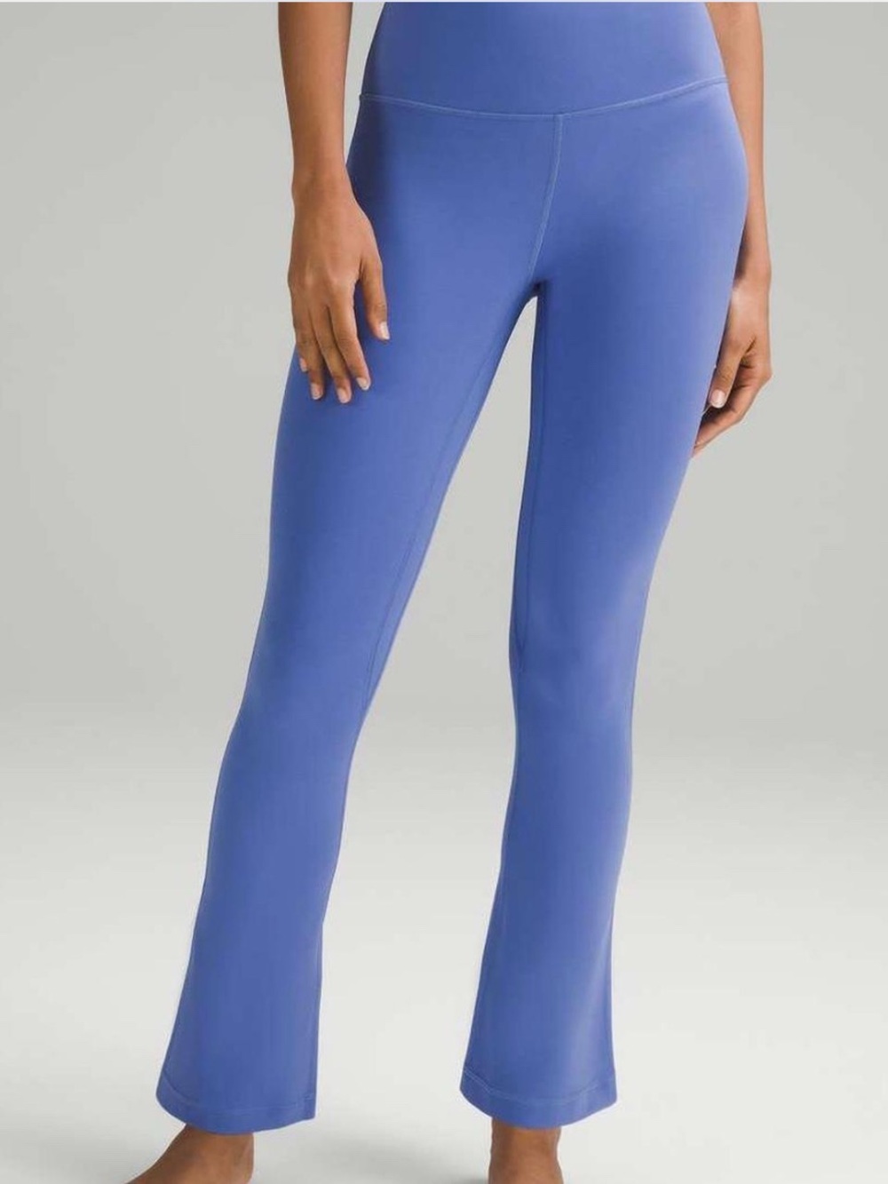 Lululemon periwinkle groove flare leggings